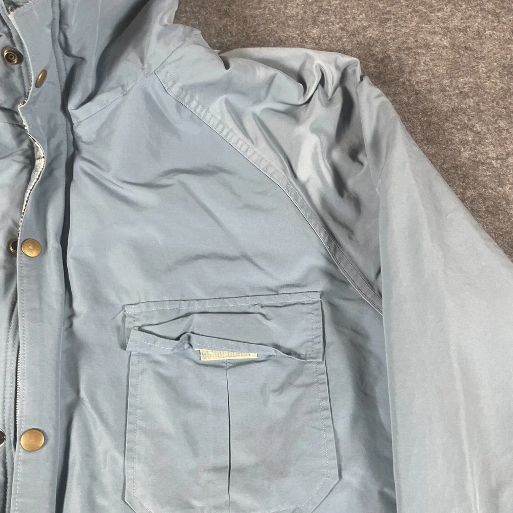 VTG Eleven Sixty Six Jacket Mens Extra Large Blue Wool Plaid Liner‎ Retro Chore